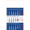 Maandkalender 3-maand Focus 2024