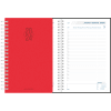 Agenda Daily 2024 wire-o - Rood