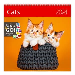 Muurkalender Cats 2024