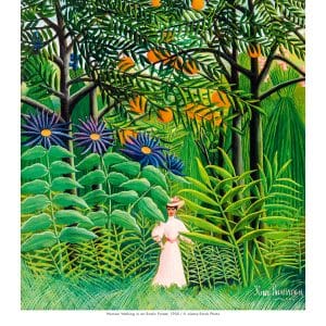 Kalender Art Naive - Henri Rousseau 2024 - Juli