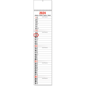 Strookkalender XL 2024