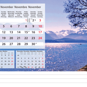 Kantoorkalender Serenity 2024 - November