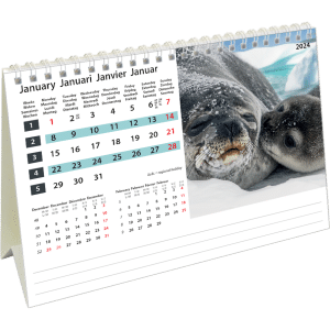 Kantoorkalender Wildlife 2024 - Januari