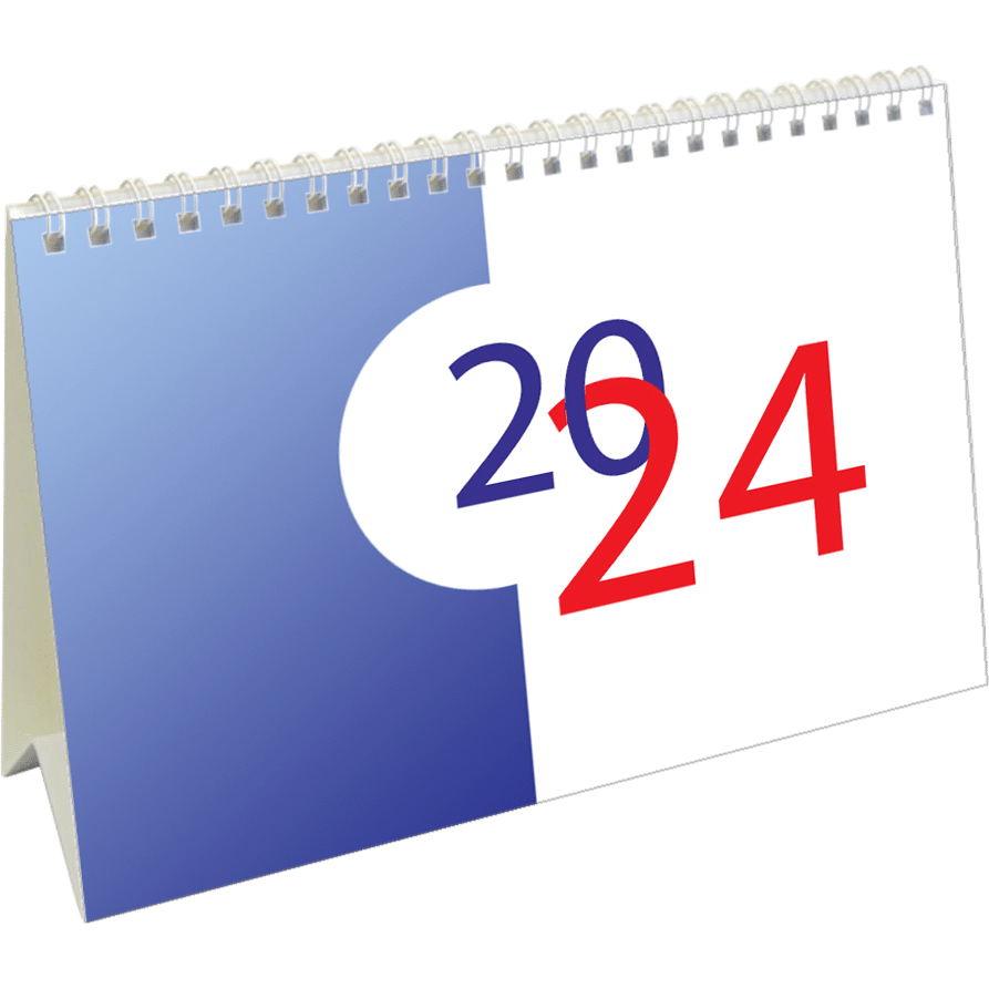 Bureaukalender International Memo 2024