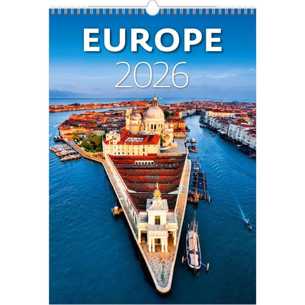 Muurkalender Europe 2026