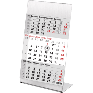 Kantoorkalender Steel 2026