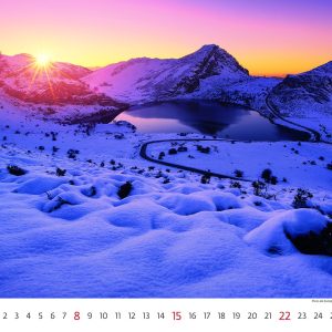Muurkalender National Parks 2026 - februari