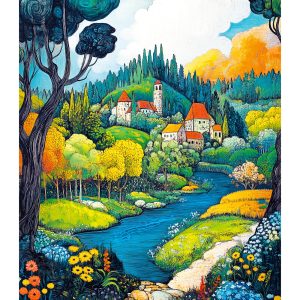 Muurkalender Art Naive 2026 - september