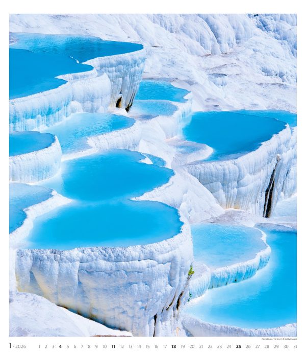 Muurkalender Geo Art 2026 - januari