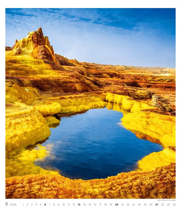 Muurkalender Geo Art 2026 - september