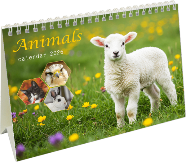Kantoorkalender Animals 2026