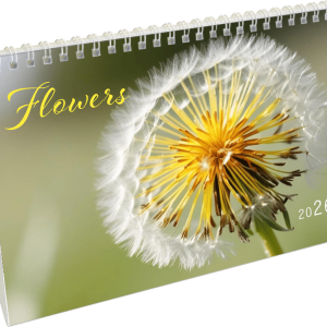 Bureaukalender Flowers 2026