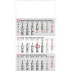 Maandkalender 3-maand Classic 2026