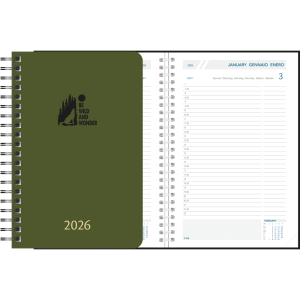 Agenda 2026 Daily wire-o olijfgroen