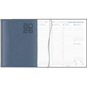 Weekagenda Plan-a-week 2026 Blauw
