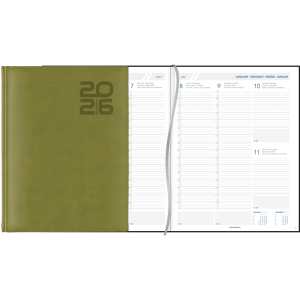 Weekagenda Plan-a-week 2026 groen