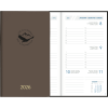 Zakagenda Visuplan 2026 gebonden houtskool