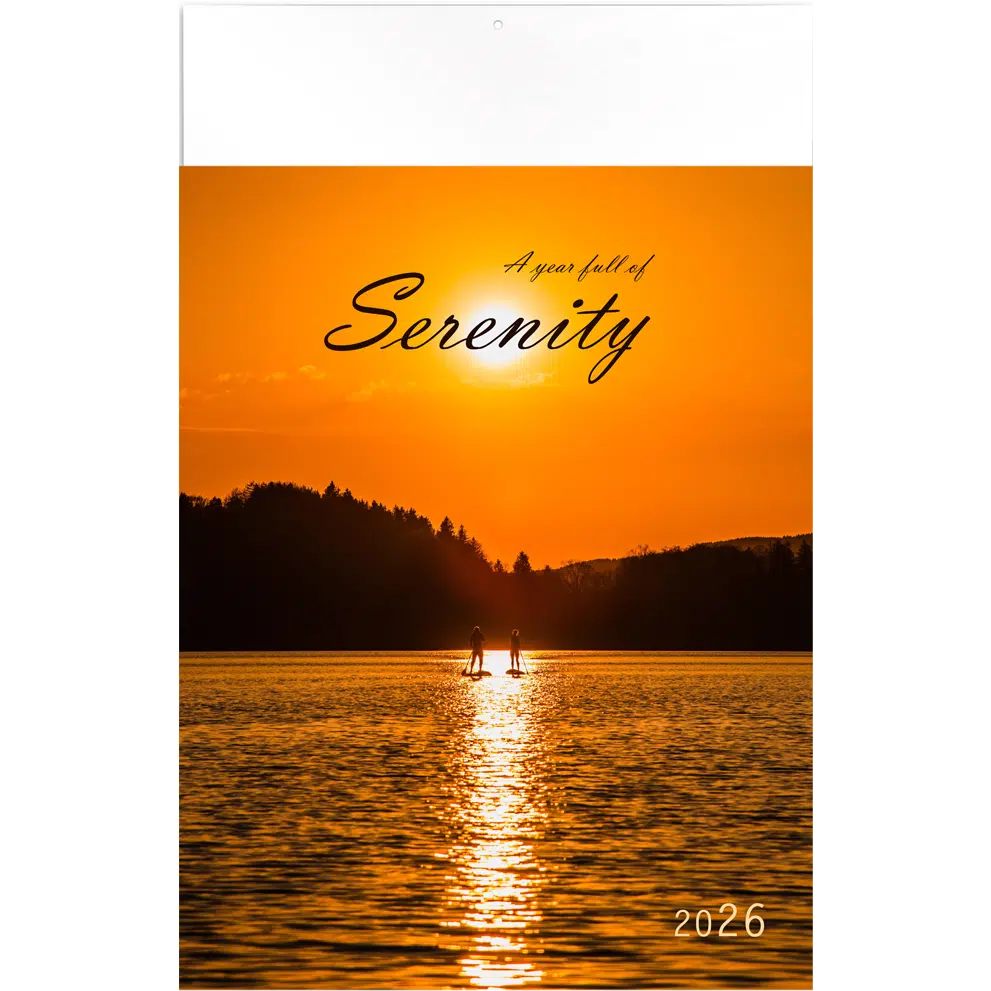 Muurkalender Serenity 2026 Muurkalender Serenity 2026