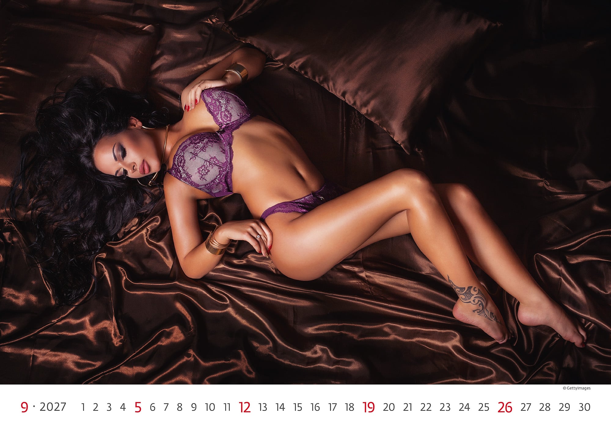 Muurkalender Flirt 2027 - September