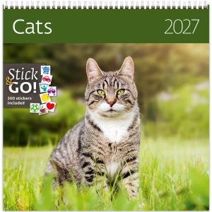 Muurkalender Cats 2027