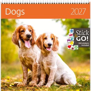 Muurkalender Dogs 2027