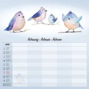 Family Planner 2027 - Februari