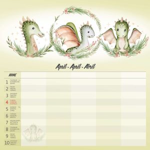 Family Planner 2027 - April