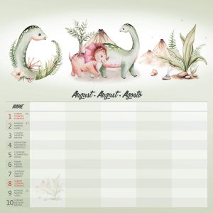 Family Planner 2027 - Augustus