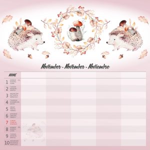 Family Planner 2027 - November