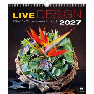 Muurkalender Live Design 2027
