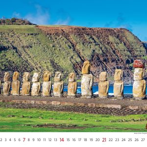 Muurkalender World Wonders 2027 - Maart