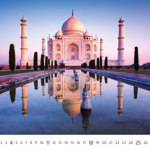 Muurkalender World Wonders 2027 - April