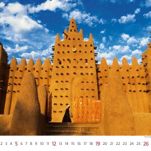 Muurkalender World Wonders 2027 - September
