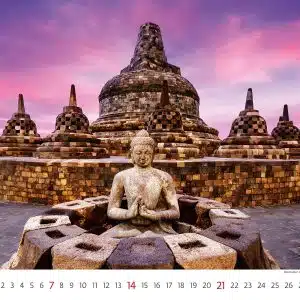Muurkalender World Wonders 2027 - November