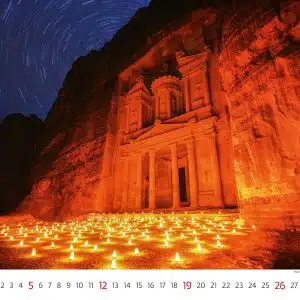 Muurkalender World Wonders 2027 - December