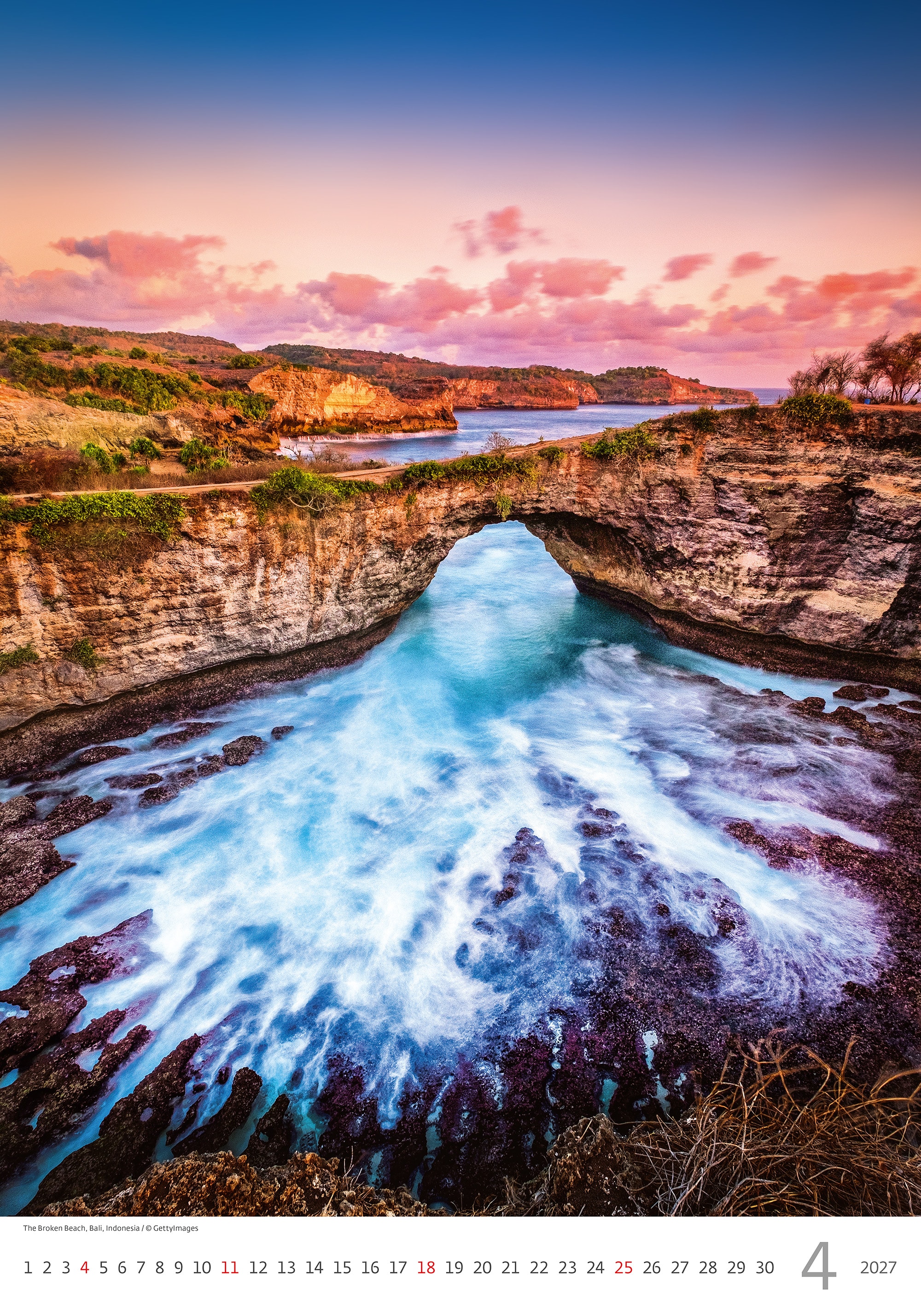 Muurkalender Nature Emotions 2027 - April