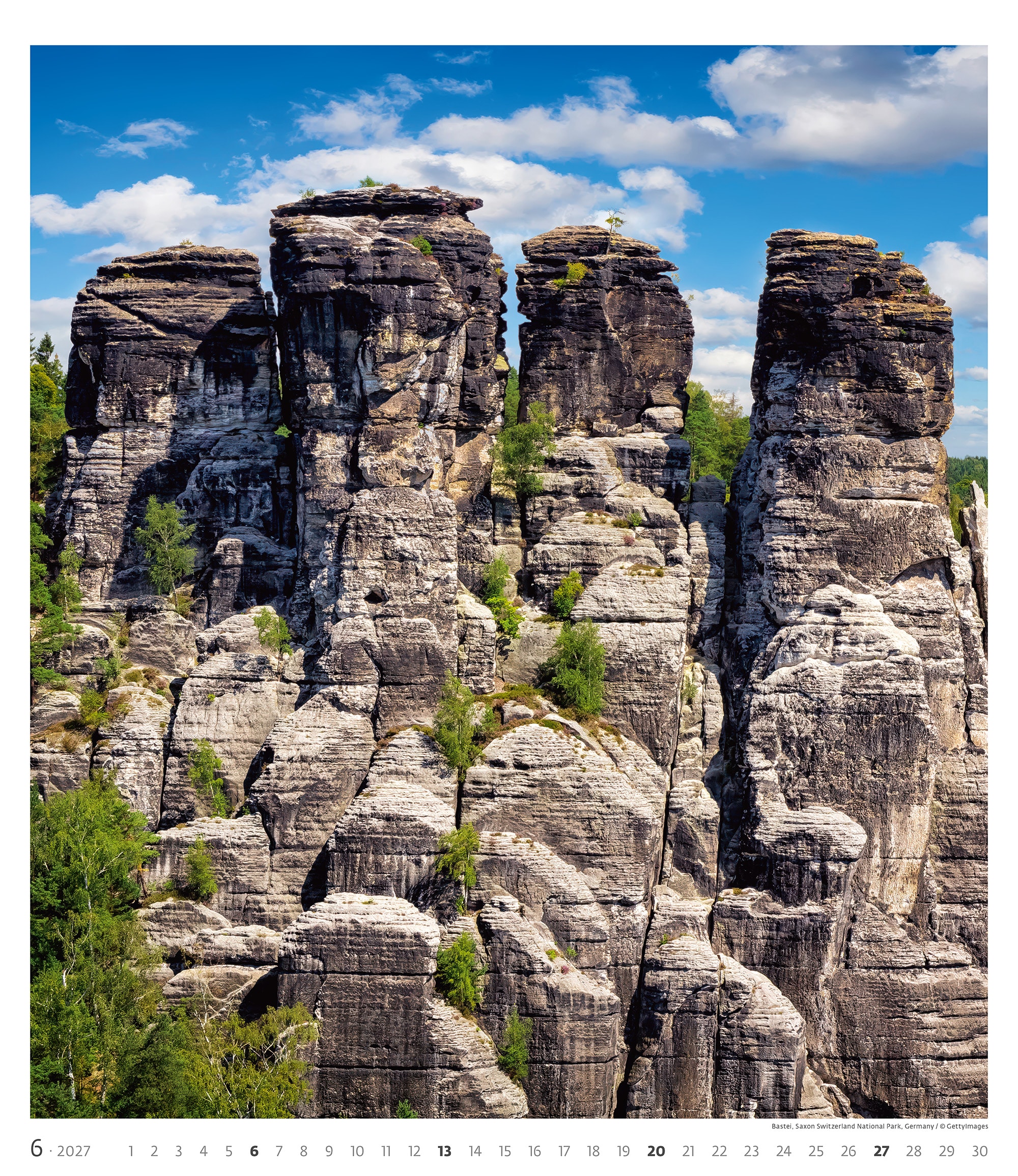 Muurkalender Geo Art 2027 - Juni