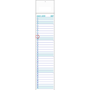 Strookkalender Midi 2027