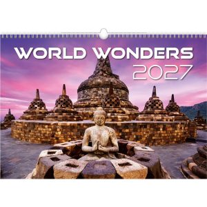 Muurkalender World Wonders 2027
