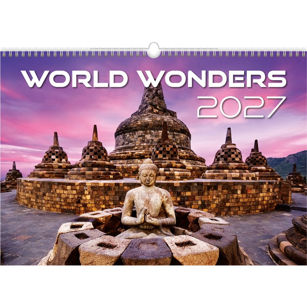 Muurkalender World Wonders 2027