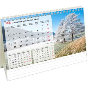 Kantoorkalender Beautiful Nature 2027 - Januari
