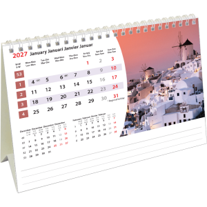 Kantoorkalender Mediterranean 2027 - Januari