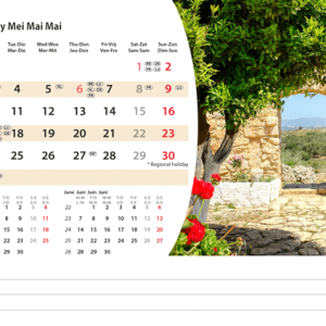 Kantoorkalender Mediterranean 2027 - Mei