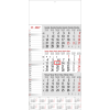 3-maandkalender Memo 2027 met jaaroverzicht