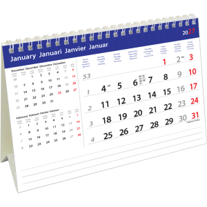 Kantoorkalender Belgium 2027