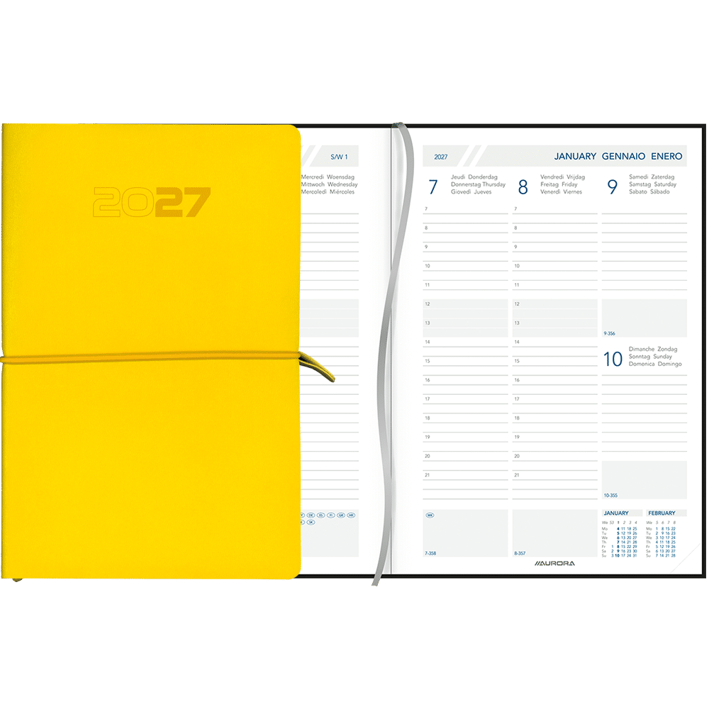 Agenda Universe 2027 geel