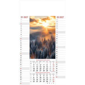 Muurkalender Amazing Nature 2027