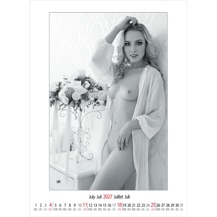 Muurkalender pin-up Female Art 2027 - Juli
