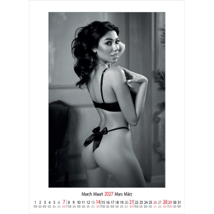 Muurkalender pin-up Female Art 2027 - Maart