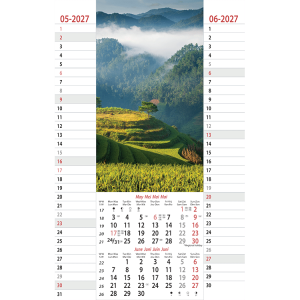 Muurkalender Amazing Nature 2027 - Mei